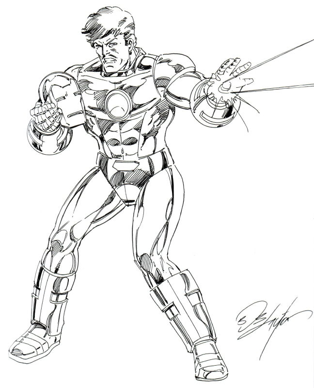 Iron Man Mark 14 By Bob Layton In Jeremy Briam S Personal Collection